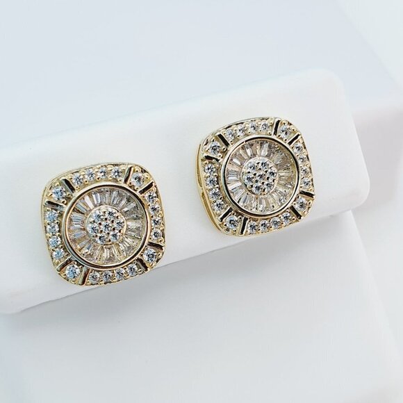 925 Sterling Silver Cubic Zirconia Earrings, U19254797 - Picture 2 of 11